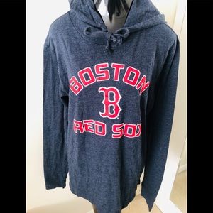 Boston Red Socks Hoodie Shirt Men SZ Large 47